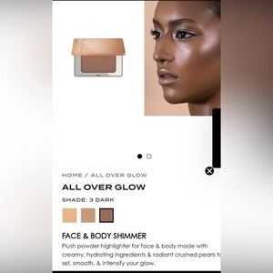 NWT Natasha denona all over glow for face and body in shade 003 dark